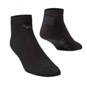Alpaka Sneaker Socken schwarz